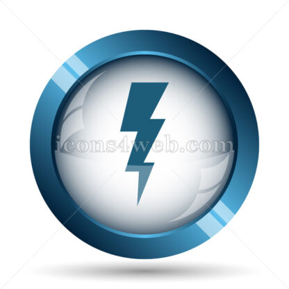 Lightning image icon. - Website icons