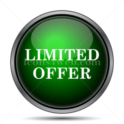 Limited offer internet icon. - Website icons
