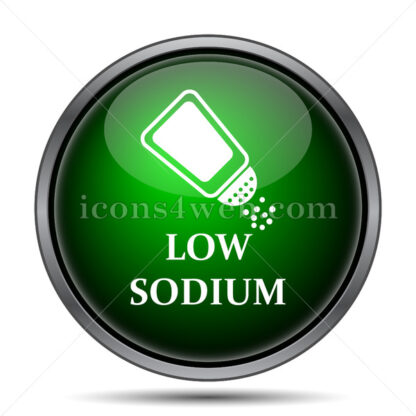 Low sodium internet icon. - Website icons