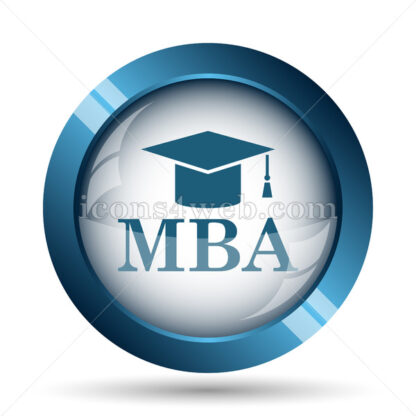 MBA image icon. - Website icons
