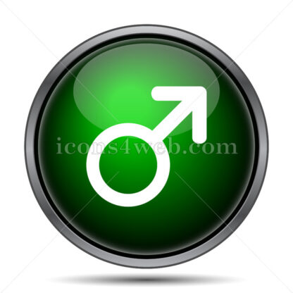 Male sign internet icon. - Website icons