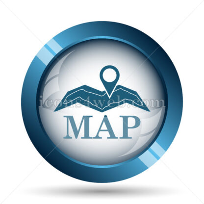 Map image icon. - Website icons