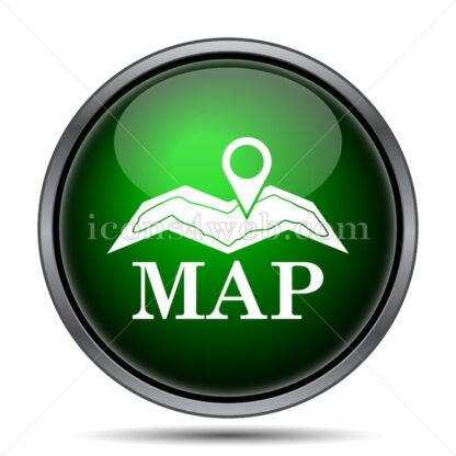 Map internet icon. - Website icons