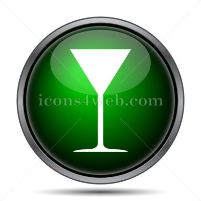 Martini glass internet icon. - Website icons