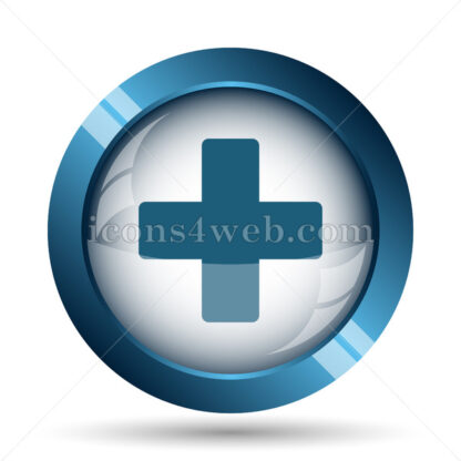 Medical cross image icon. - Website icons