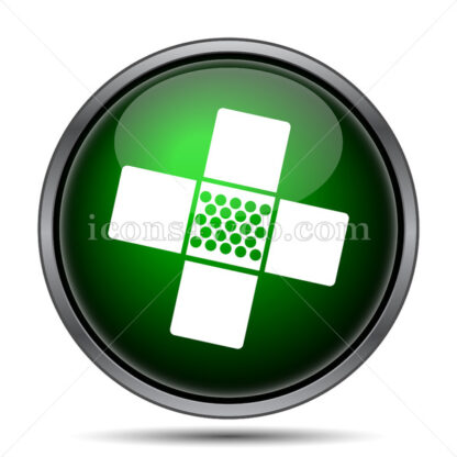 Medical patch internet icon. - Website icons