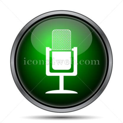 Microphone internet icon. - Website icons