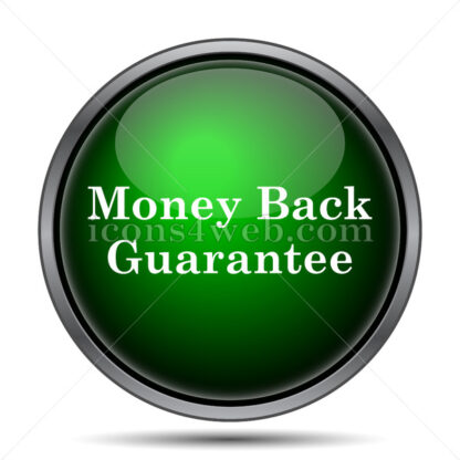 Money back guarantee internet icon. - Website icons