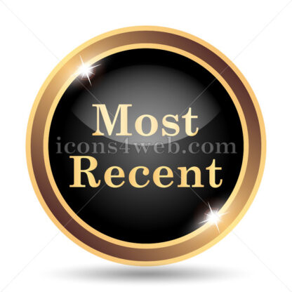 Most recent gold icon. - Website icons