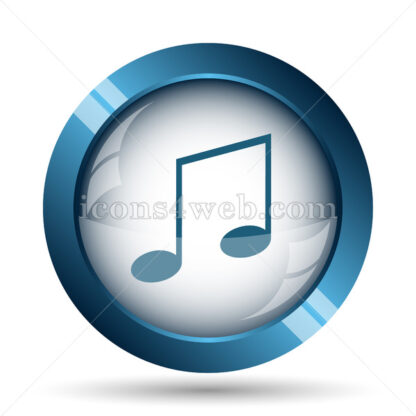 Music image icon. - Website icons