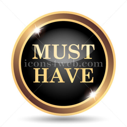 Must have gold icon. - Website icons