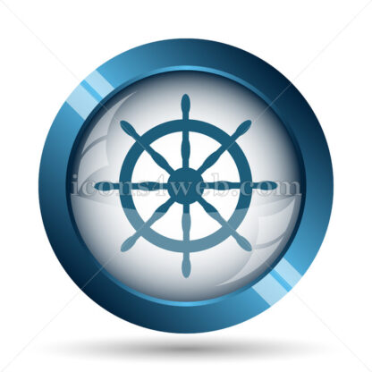 Nautical wheel image icon. - Website icons