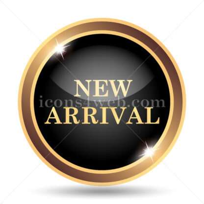New arrival gold icon. - Website icons