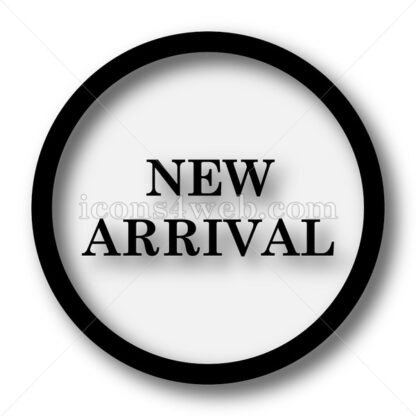 New arrival simple icon. New arrival simple button. - Website icons