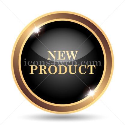 New product gold icon. - Website icons