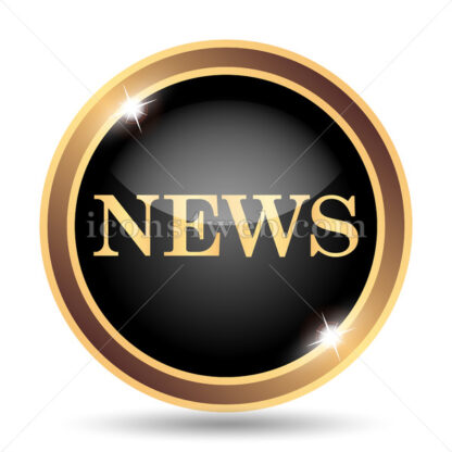 News gold icon. - Website icons