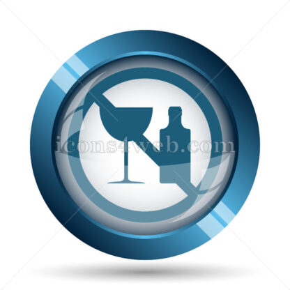 No alcohol image icon. - Website icons