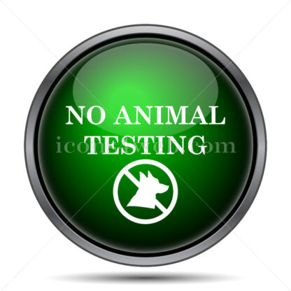 No animal testing internet icon. - Website icons