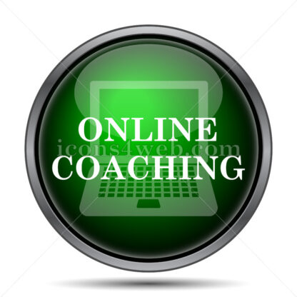 Online coaching internet icon. - Website icons