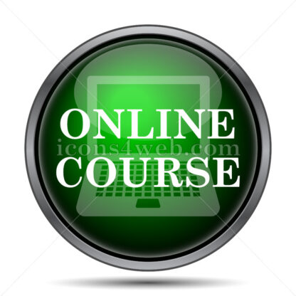 Online course internet icon. - Website icons