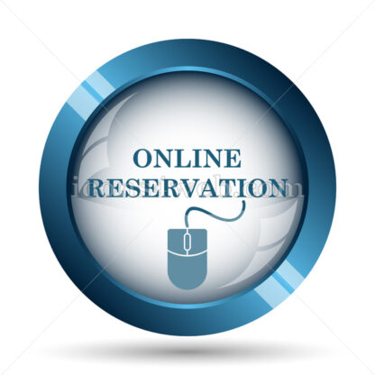 Online reservation image icon. - Website icons