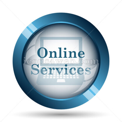Online services image icon. - Website icons