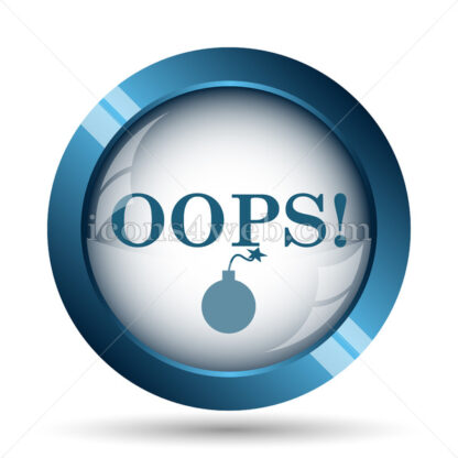 Oops image icon. - Website icons