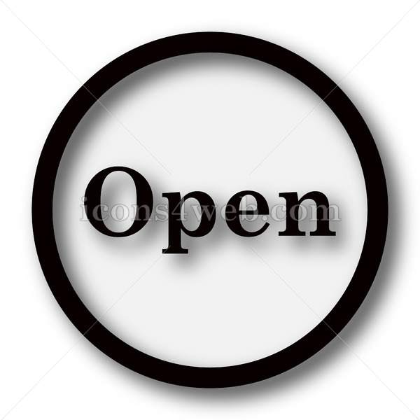 open button icon