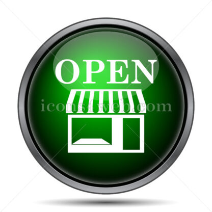 Open store internet icon. - Website icons
