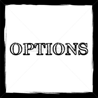 Options sketch icon. - Website icons