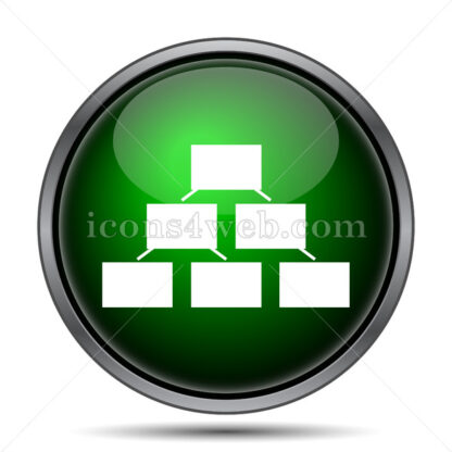 Organizational chart internet icon. - Website icons