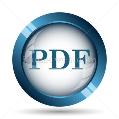 PDF image icon. - Website icons