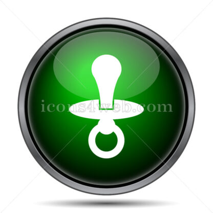 Pacifier internet icon. - Website icons