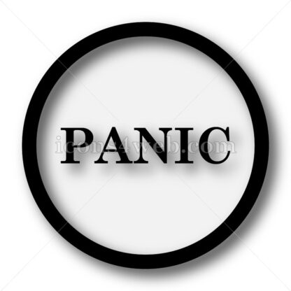 Panic simple icon. Panic simple button. - Website icons