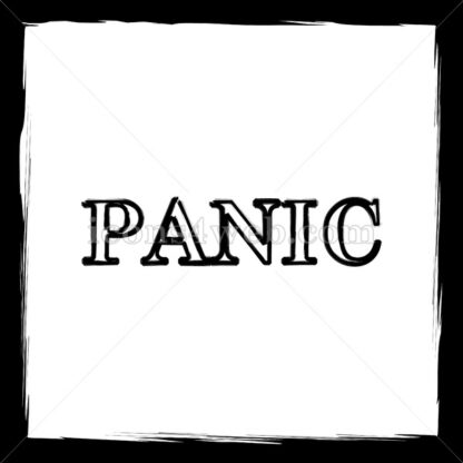 Panic sketch icon. - Website icons