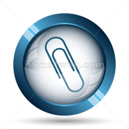 Paperclip image icon. - Website icons