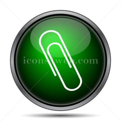 Paperclip internet icon. - Website icons