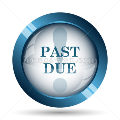 Past due image icon. - Website icons