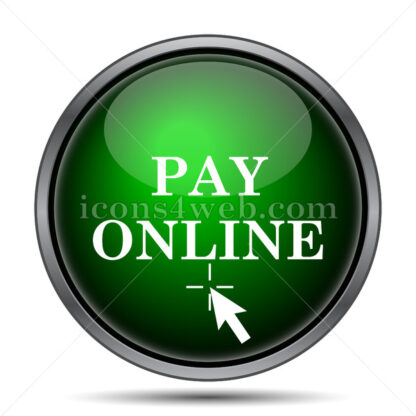 Pay online internet icon. - Website icons