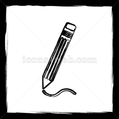 Pen sketch icon. - Website icons
