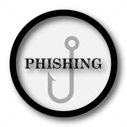 Phishing simple icon. Phishing simple button. - Website icons
