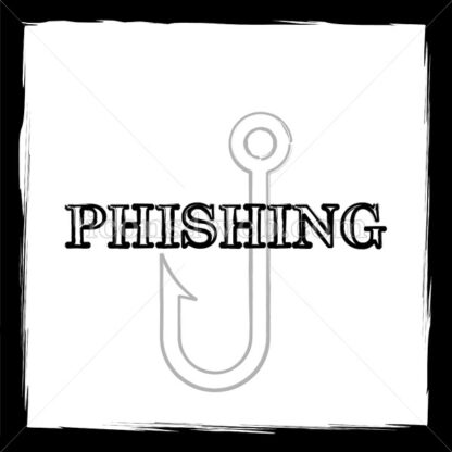 Phishing sketch icon. - Website icons