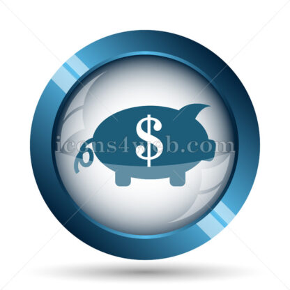 Piggy bank image icon. - Website icons