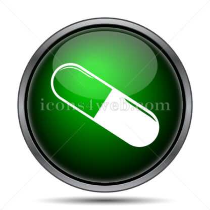Pill internet icon. - Website icons