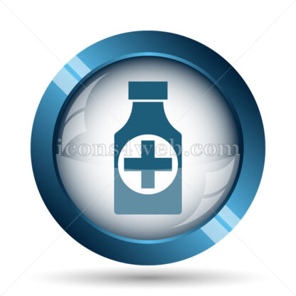Pills bottle image icon. - Website icons