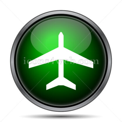 Plane internet icon. - Website icons