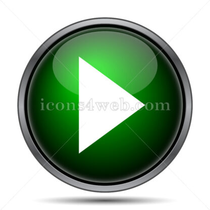 Play sign internet icon. - Website icons