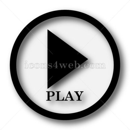 Play simple icon. Play simple button. - Website icons