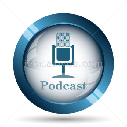 Podcast image icon. - Website icons
