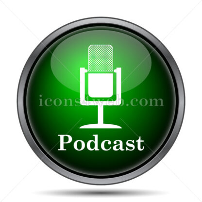 Podcast internet icon. - Website icons